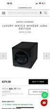 Watch Winder- CW sellors /  Jura Edition 