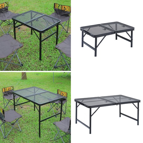 Portable folding table - folding,