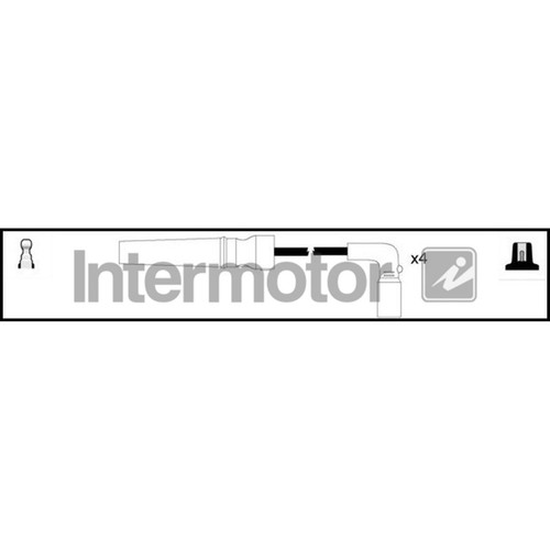 Leads ignition cable - leads, kit