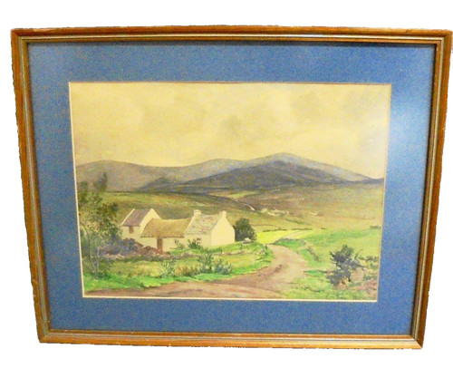 Original irish watercolour - original,