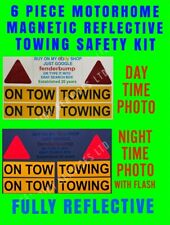 6 X Motorhome Sign REFLECTIVE