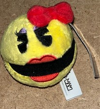 Ms Pac-Man 7" Shiny Plush Toy