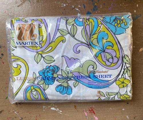 Martex floral paisley vintage - martex,