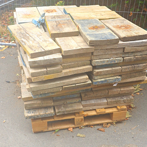 Scaffolding sole boards - sole,