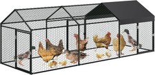 Metal chicken coop large - chicken,