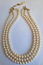 Vintage Three-Strand Pearl