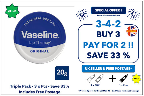 Offer vaseline 20g tin - vaseline,