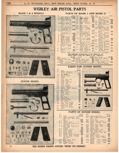 1937 print webley junior - webley,