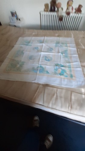 Vintage tablecloth - vintage,
