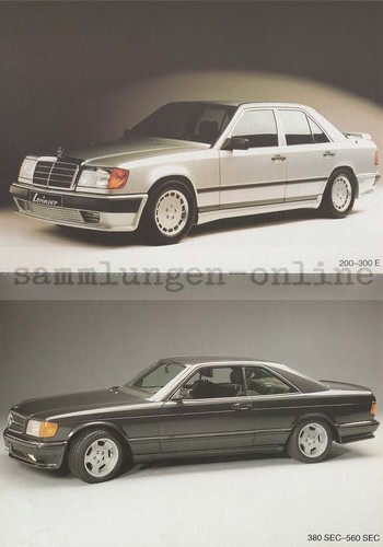 Mercedes benz 200 300 380 - 300, e
