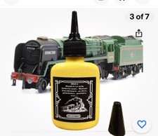 Model locomotive points stock