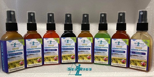 Sea fishing bait spray 100 - bait, 100%