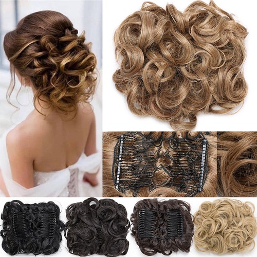 Large thick curly scrunchie - large,