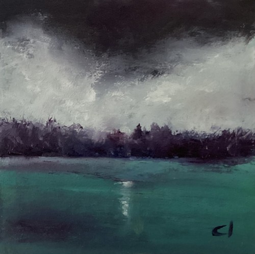 Seascape original oil - original,