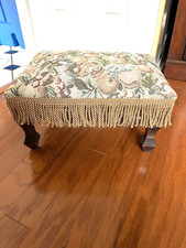 Vtg. Footstool  New