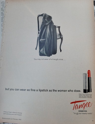 1963 tangee red lipstick - 1963,