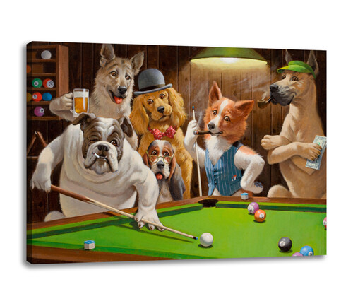 The hustler bb1 dogs - dogs, playing