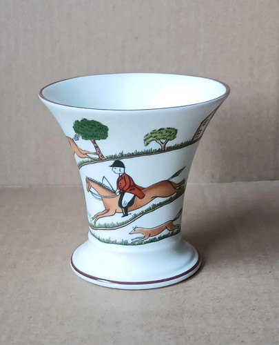 Coalport hunting scene - coalport,