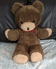 Vintage Deans Extra Large Brown Teddy Bear W/ Label  1960/70s