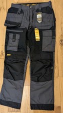 Dewalt Men's Pro Expert Work Safety Trousers Black/Grey, Regular Fit, W32/L31