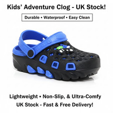 Kids Boys Girls Clogs Slip On