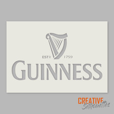 Guinness Stencil Beer, air