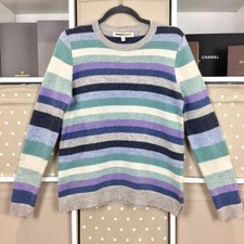 Clements Ribeiro Wool Jumper Womens Size 14 Large Multicoloured Stripe