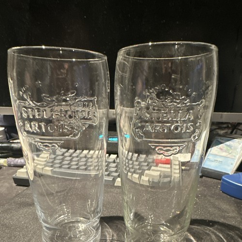 Stella artois embossed pint - stella,