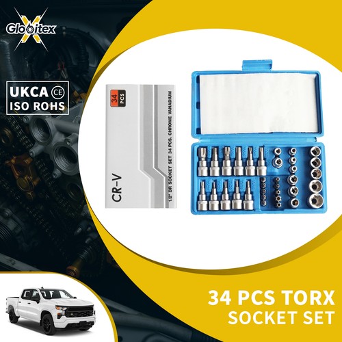 Torx socket set - set, 34pcs