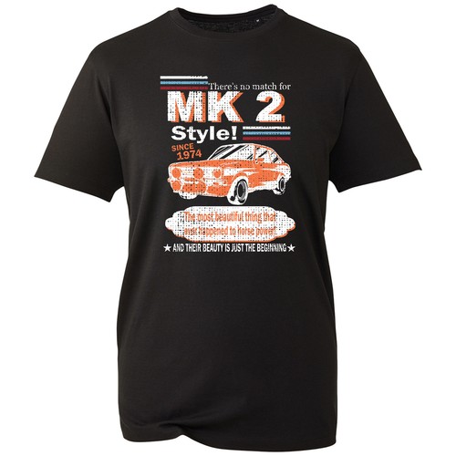 Escort mk2 shirt mens retro - mk2, t