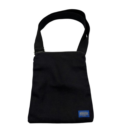 Pendleton black wool 11x8 bag - pendleton,