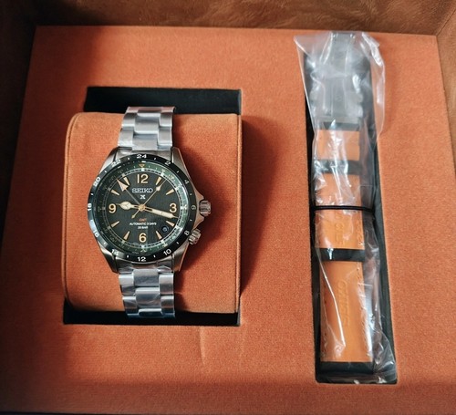 Seiko alpinist gmt spb493j1 - gmt,