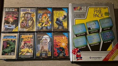 Vic cassette games - 9,