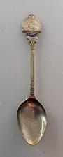 Silver Plated Epns George V Commemorative Silver Jubilee Tea Spoons 1910 - 1935 