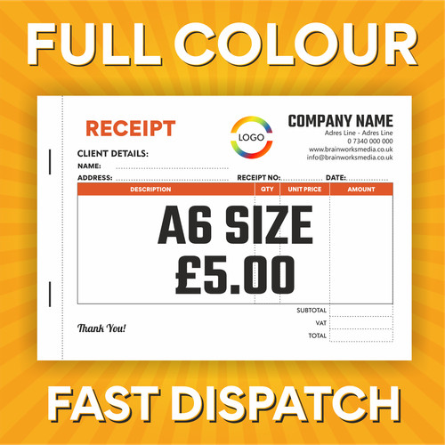 Personalised duplicate - a6,