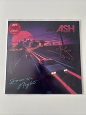 ASH RACE THE NIGHT LTD ED. PINK  COLOURED VINYL  MINT SIGNED