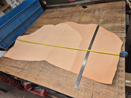 Natural veg tan - tan, hide