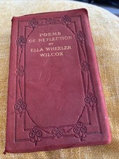 Antique Ella Wheeler Wilcox 1918 Poems Of Reflection
