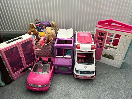 Barbie doll vehicle - doll,