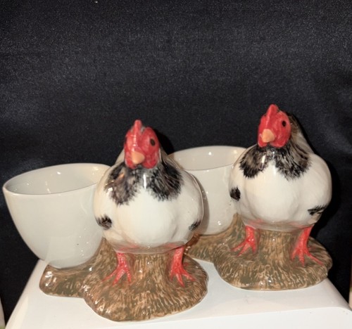 Quail ceramics chicken - ceramics, egg