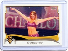 WWE CHARLOTTE FLAIR 2014 TOPPS WRESTLING CARD 5/20 NXT PROSPECTS ROOKIE RC