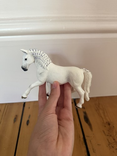 Schleich white horse with - schleich,