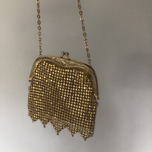 Vintage chain mail gold - vintage,