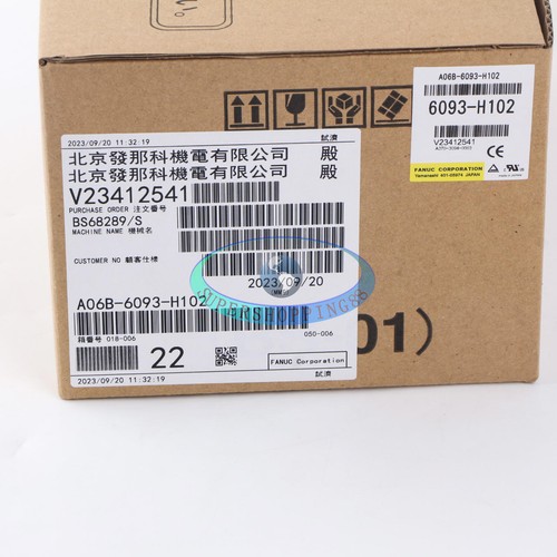 1pc fanuc a06b 6093 h102 - fanuc, a06b-6093-h102