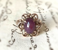 Star ruby ring cocktail dress - ring,