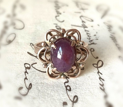 Star ruby ring - star, cocktail