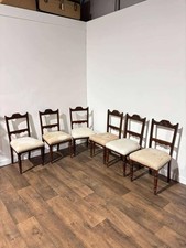 Set of Six Edwardian Mahogany Chairs