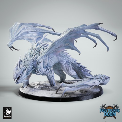 Chromatic white dragon d - white,