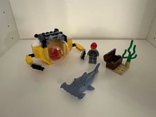 Lego City Set Number 60263 Ocean Mini Submarine  100% Complete