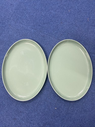 Denby manor green - plate, oval